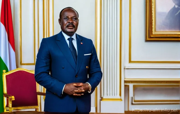 중앙아프리카 공화국 안드레 콜링바 생애 - **Prompt:** A dynamic, multi-panel portrait sequence depicting André Kolingba's ascent through milit... 중앙아프리카 공화국 안드레 콜링바 생애 - **Prompt:** A dynamic, multi-panel portrait sequence depicting André Kolingba's ascent through milit...